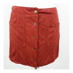 Forever 21 Faux Suede Skirt
